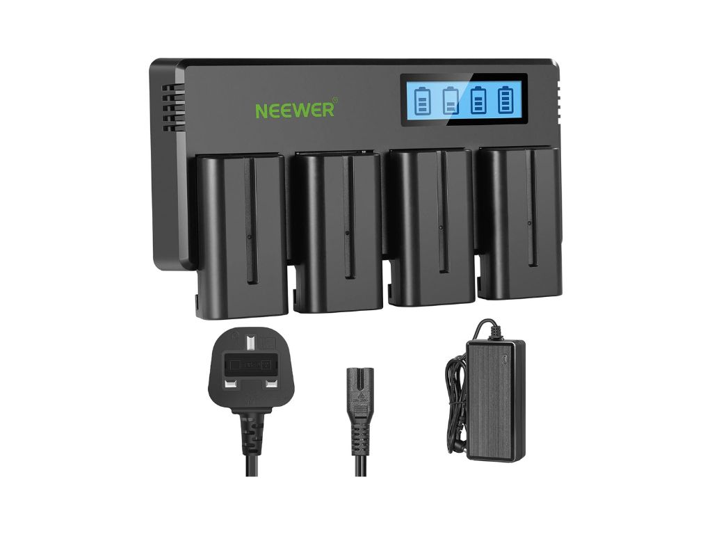 Neewer 7.4v 2600mah np battery (and charger)