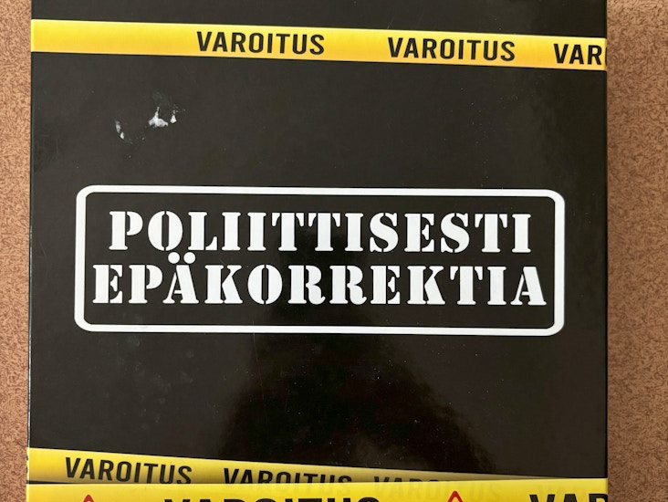 Poliittisesti epäkorrektia- seurapeli