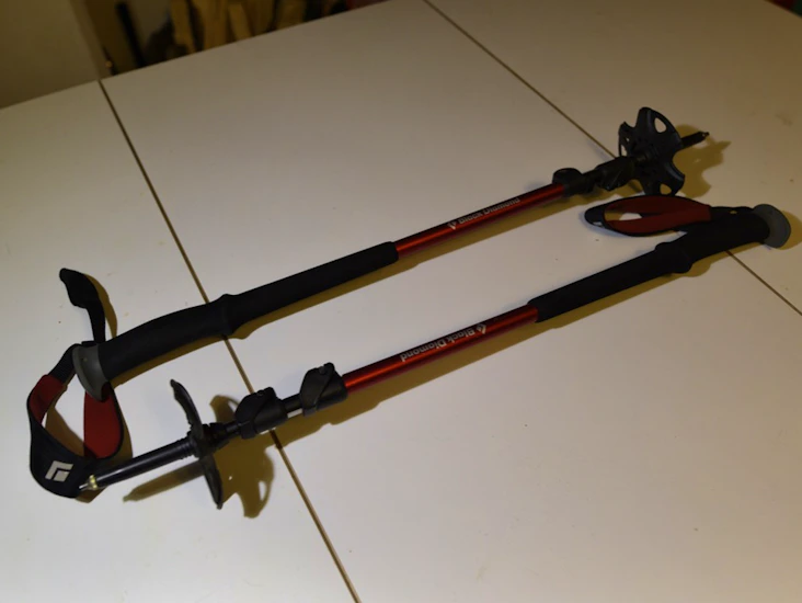 Black diamond justerbara stavar