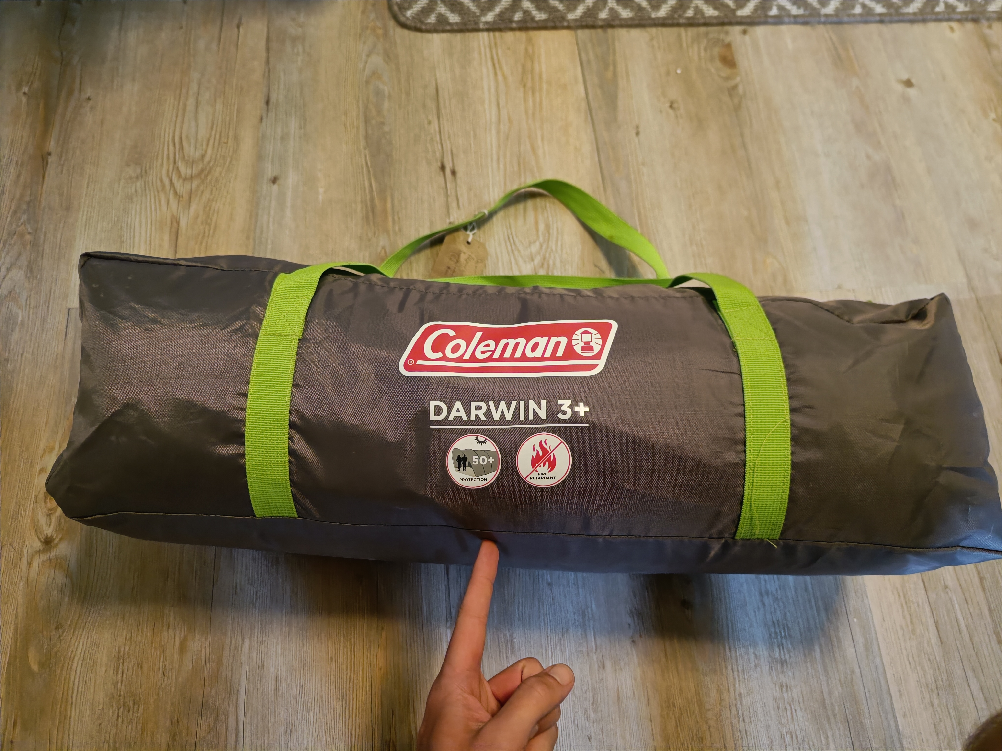 Coleman 3-person tent 