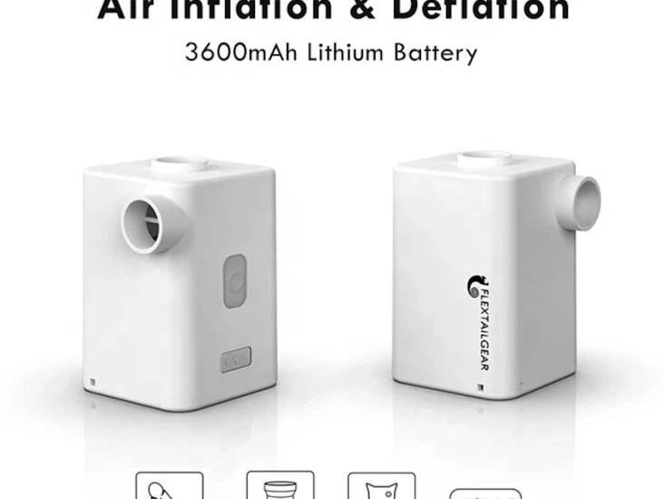 Pumpe til packraft og liggeunderlag -160gram!