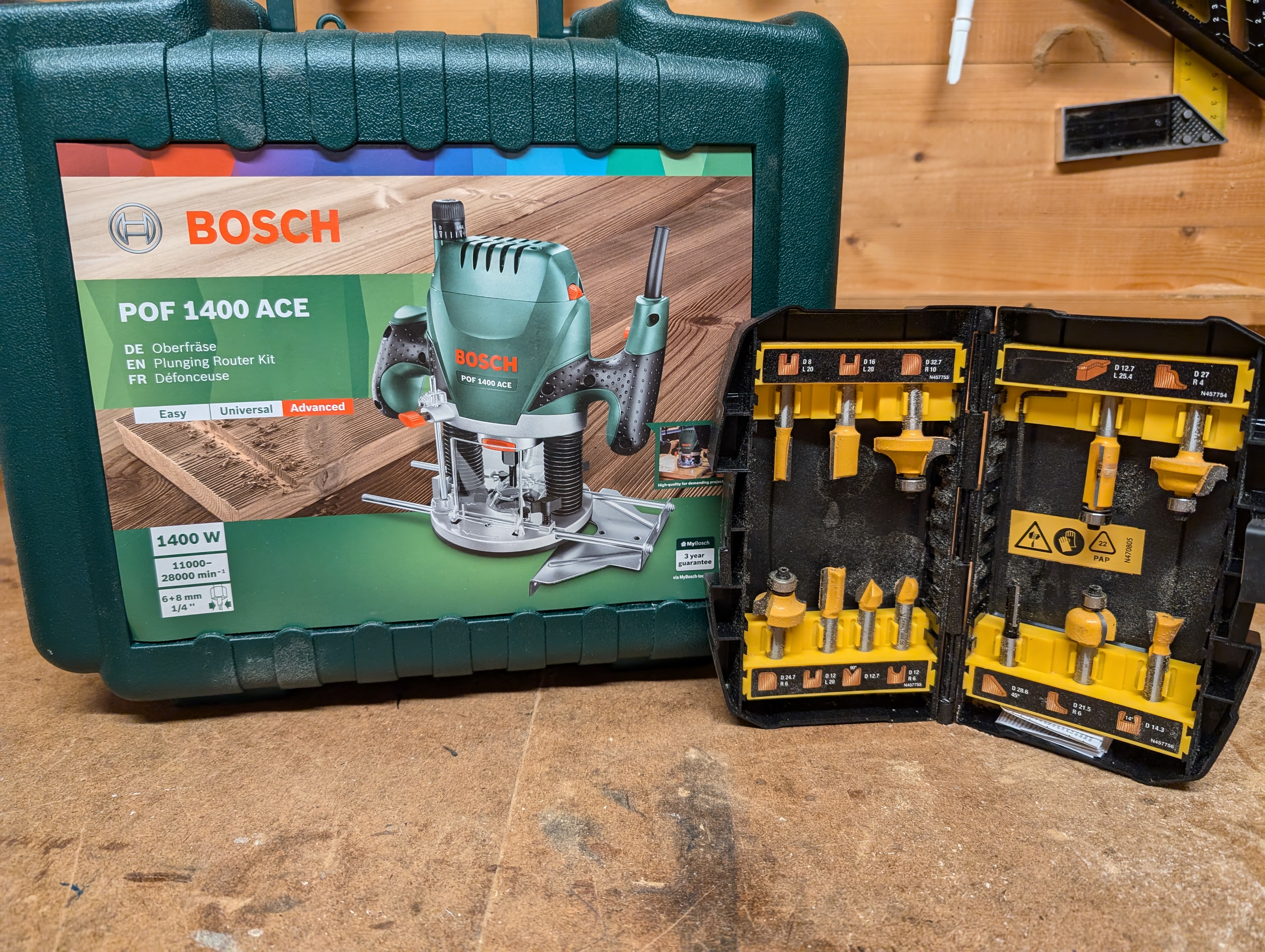 Bosch pof 1400 ace overfres