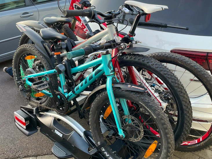 Thule velocompact 927, cykelställ 4 cyklar