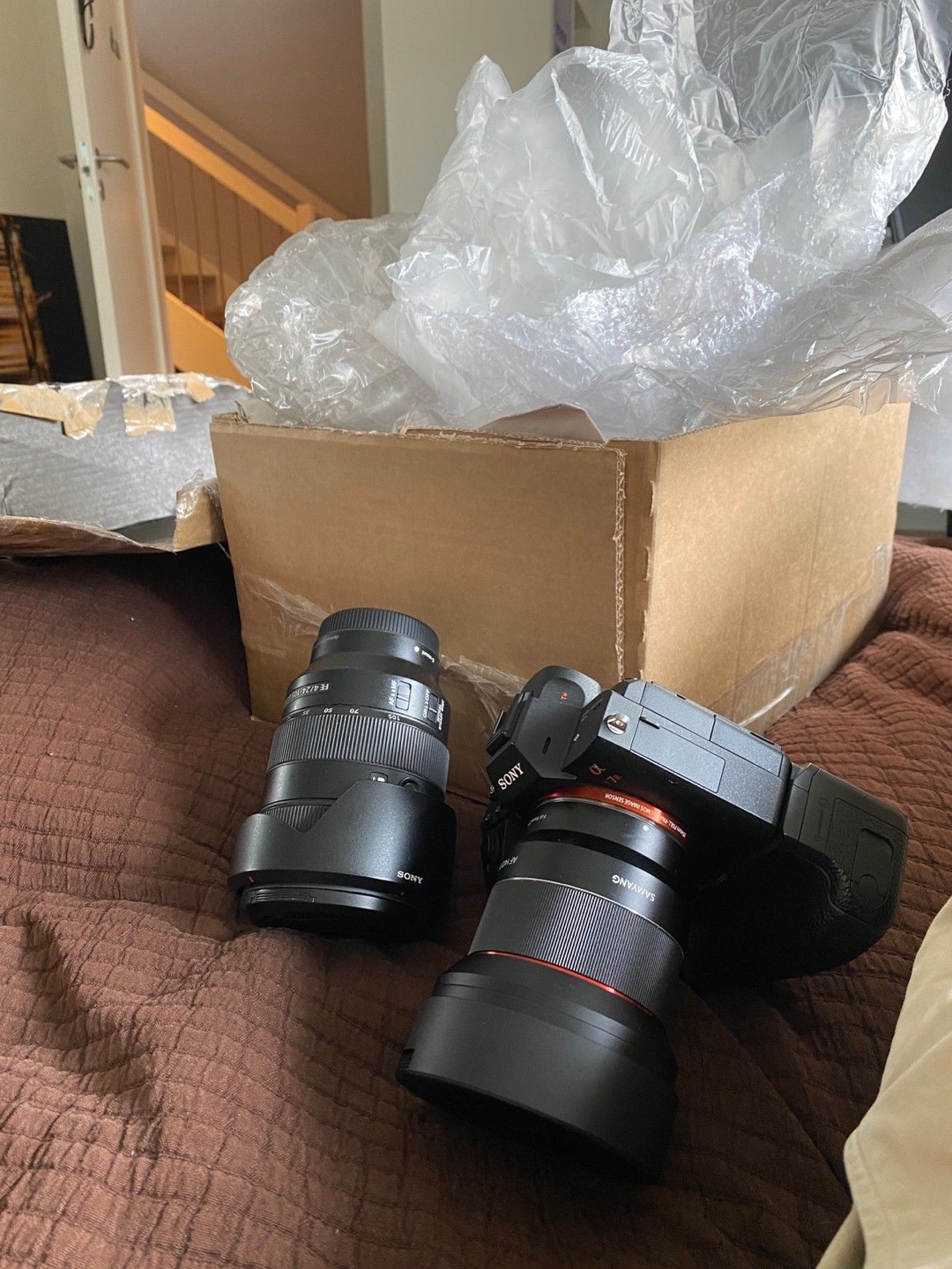 Sony a7riii med utstyr ++