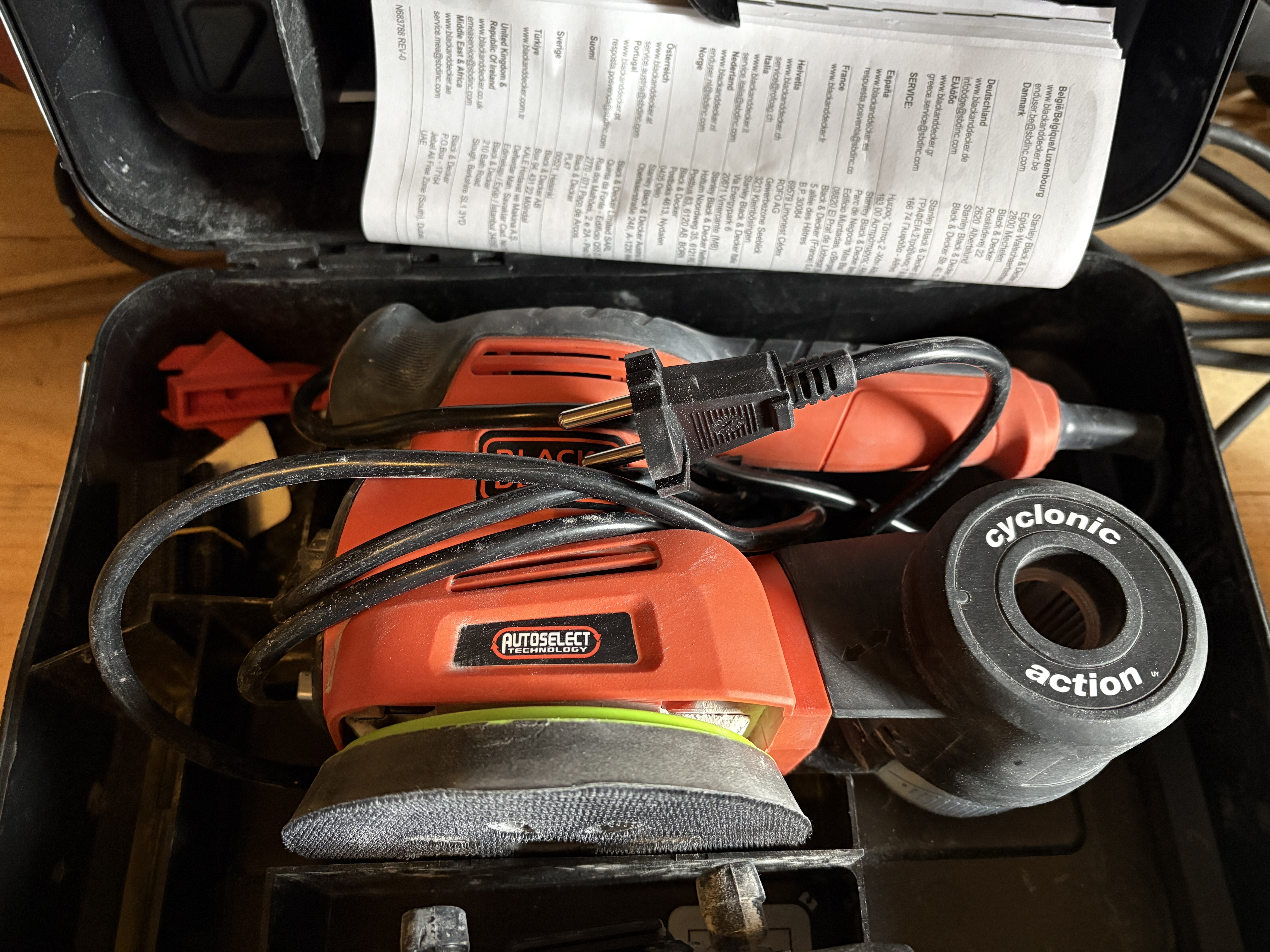 Black & decker flerputesliper