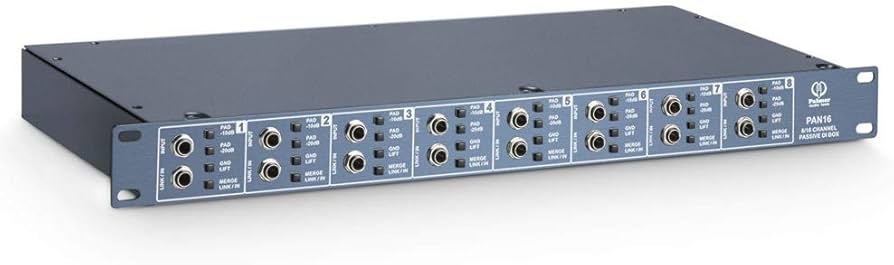  palmer pan 16 rack mount passive di