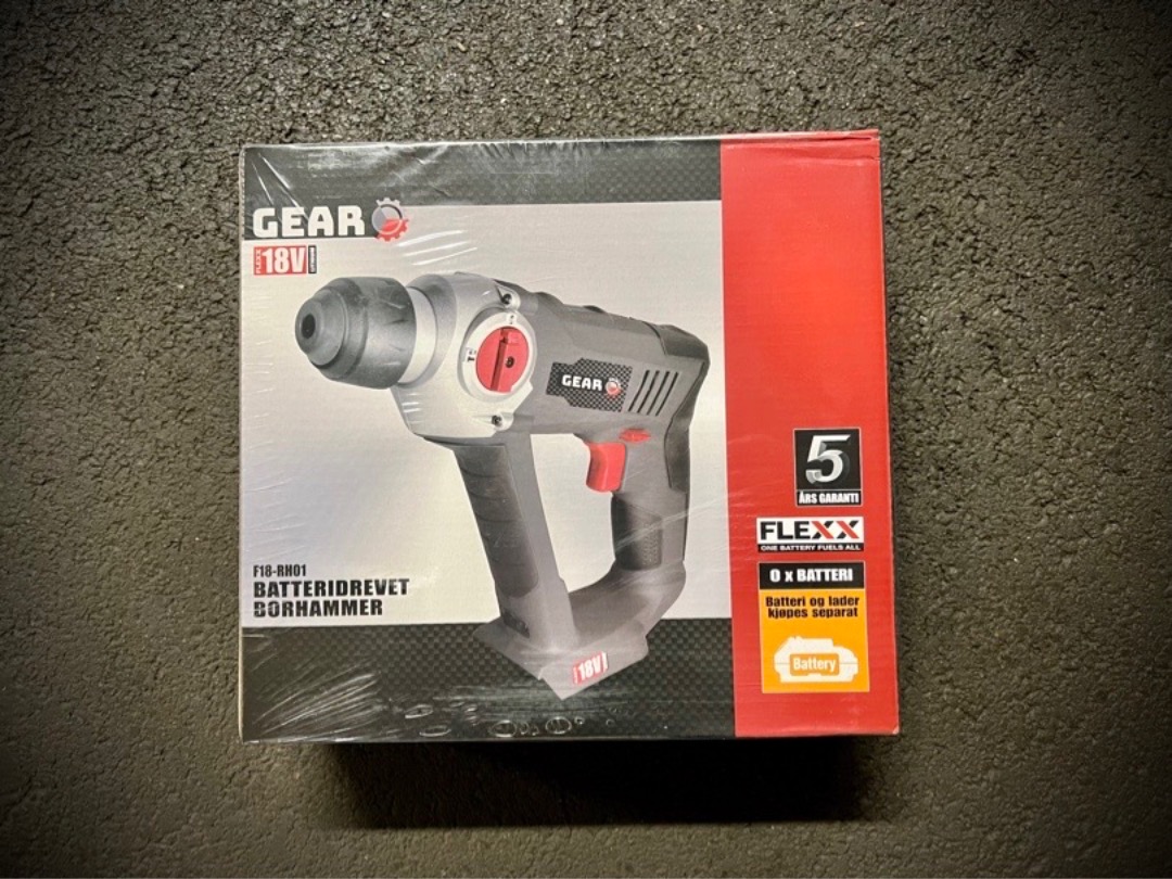 Borhammer flexx batteridrevet