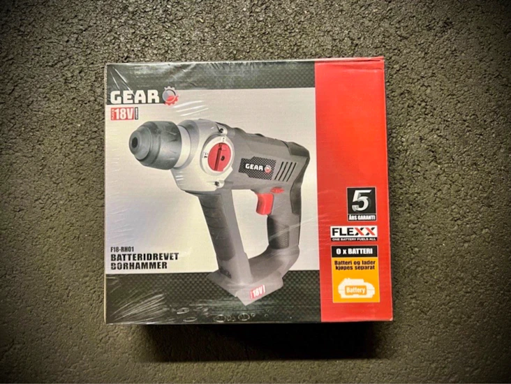 Borhammer flexx batteridrevet