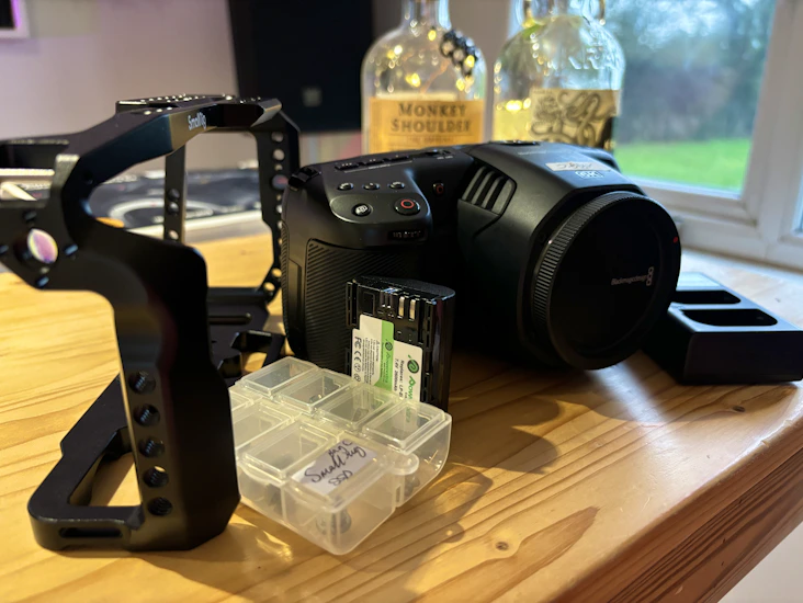 Black magic pocket cinema 6k