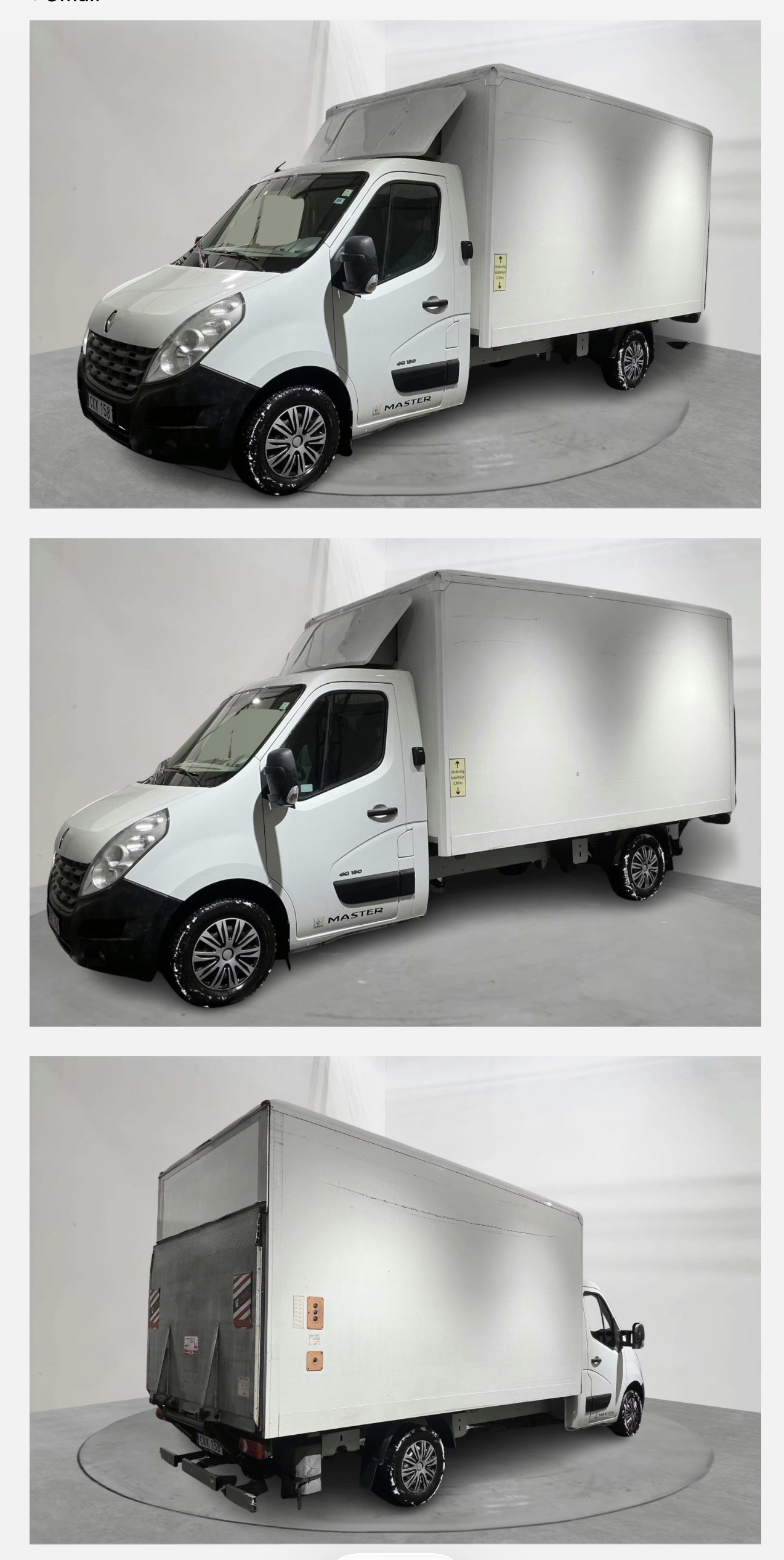 Stor,autonomt 2015 lätt lastbil 899/kr 