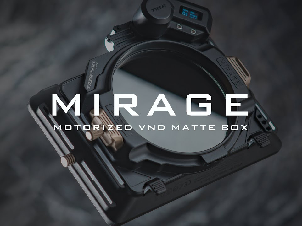 Tilta mirage motorised matte box, vnd 4x5.6. custom 