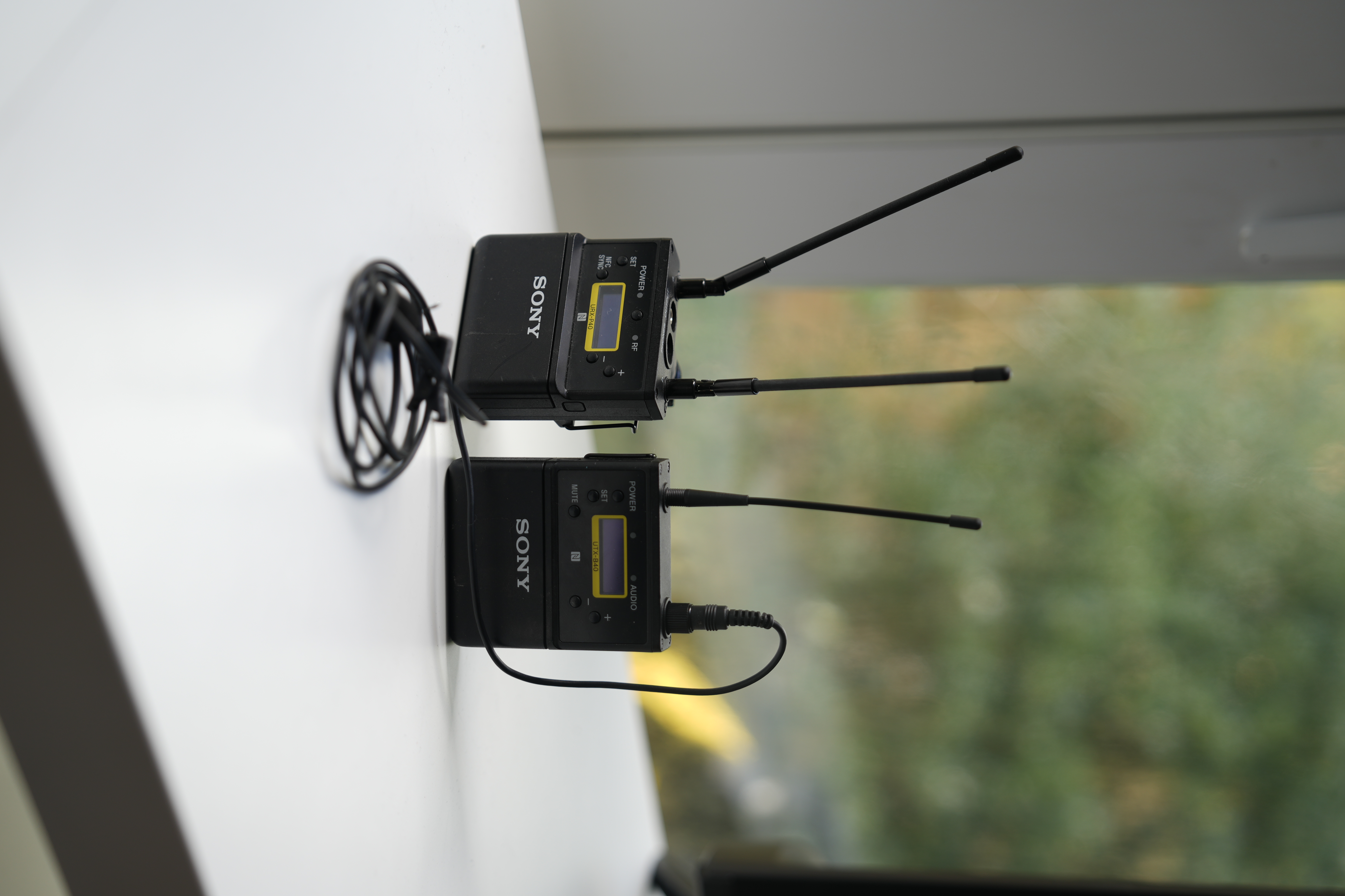 Sony utx-b40 wireless mic