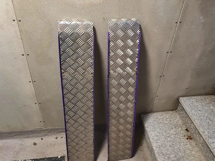 Transport-aluminiumramp 1m