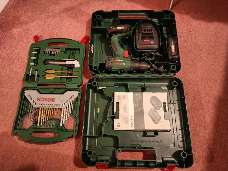 Durable drill for masonry, steel or wood