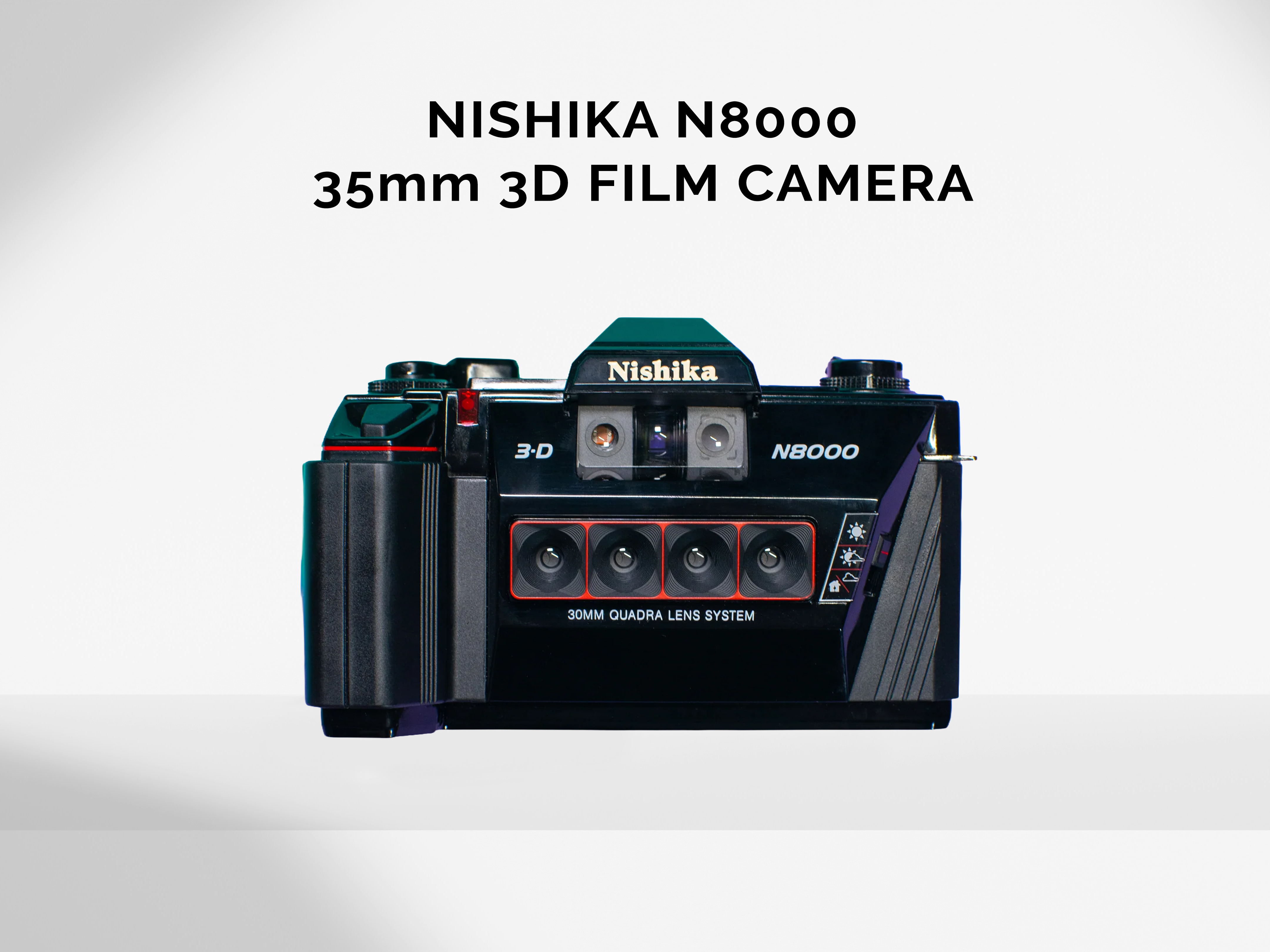 Nishika n8000 35mm 3d film lenticular camera