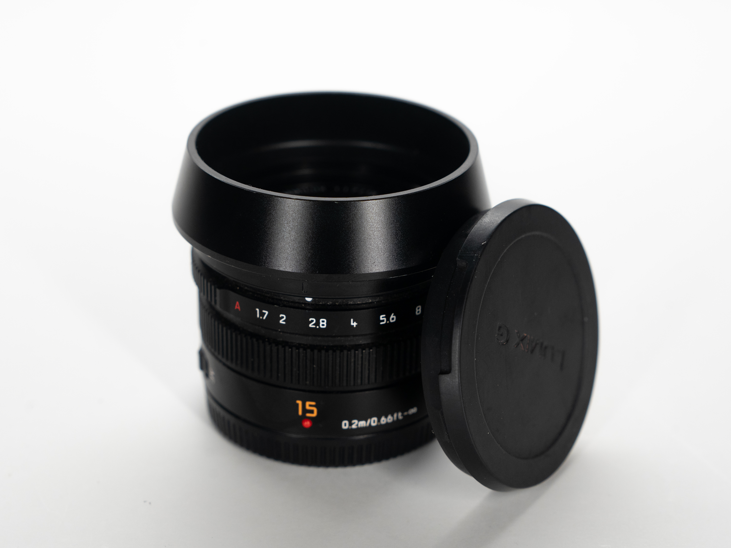 Panasonic lumix g 15mm f/1.7 lens (micro four thirds)