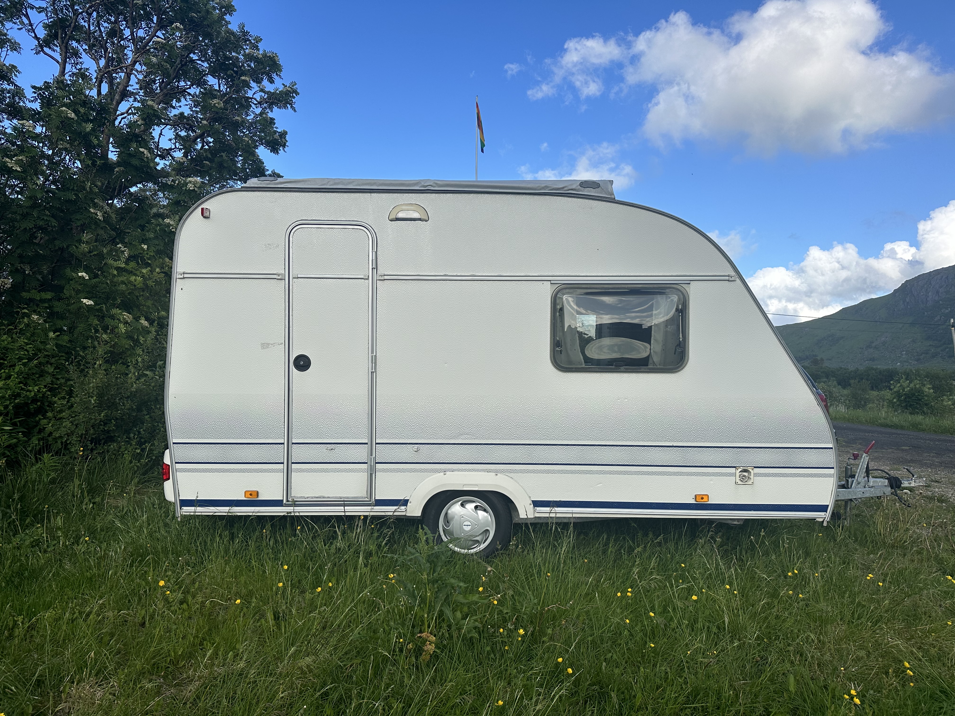 Liten og lett campingvogn lofoten