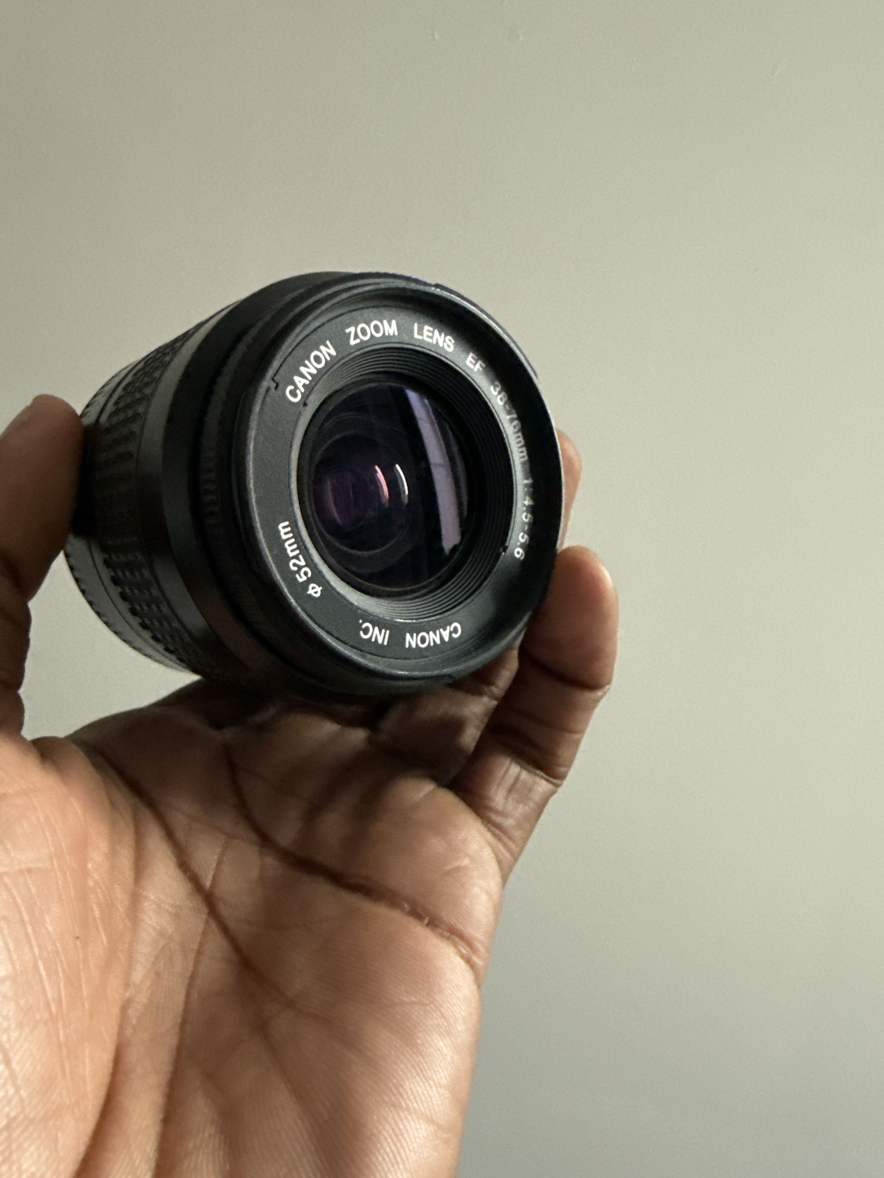 Canon ef lens standard zoom lens ef 38-76mm f/ 4.5-5.6