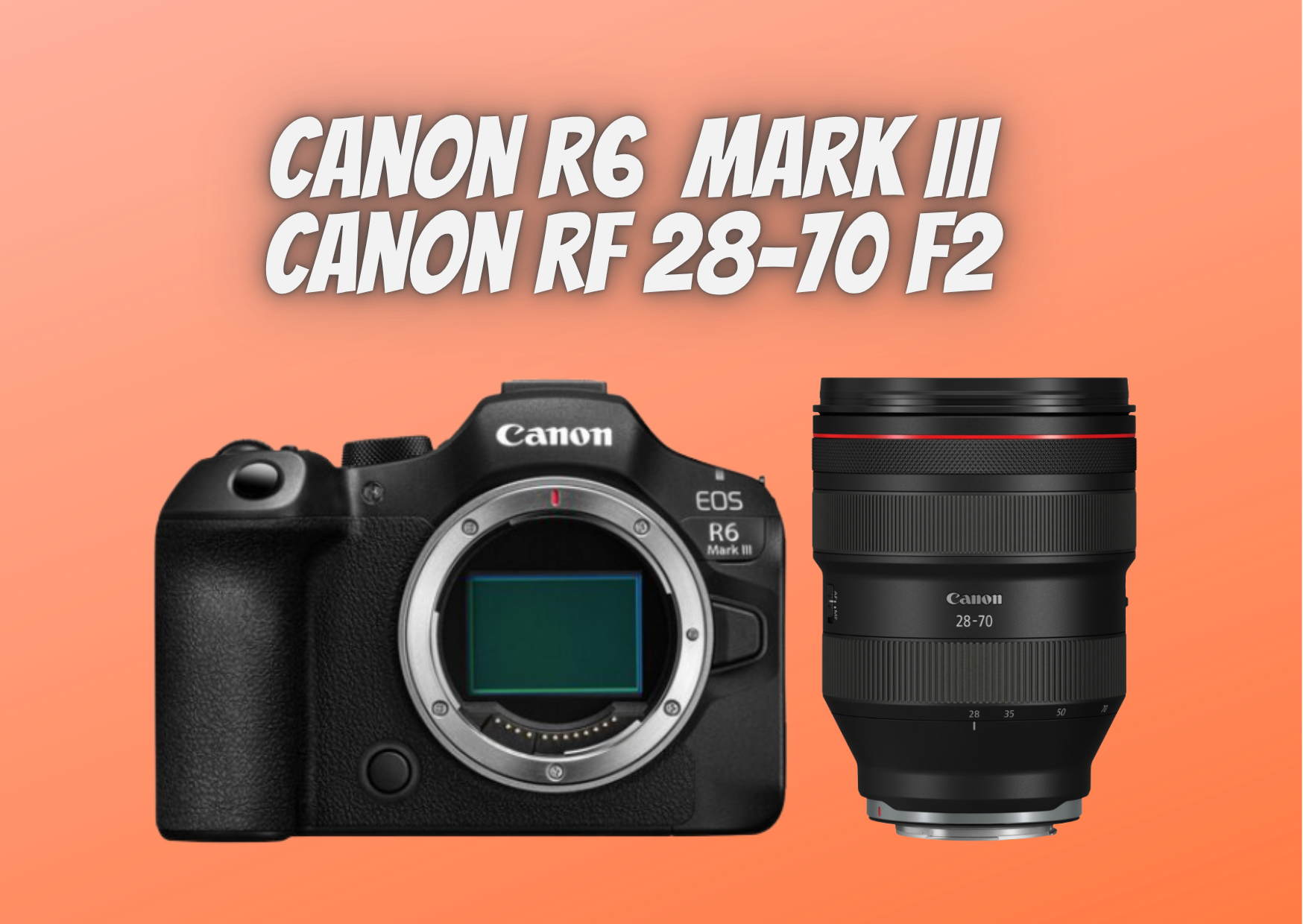 Canon r6 iii + rf 28-70mm f2
