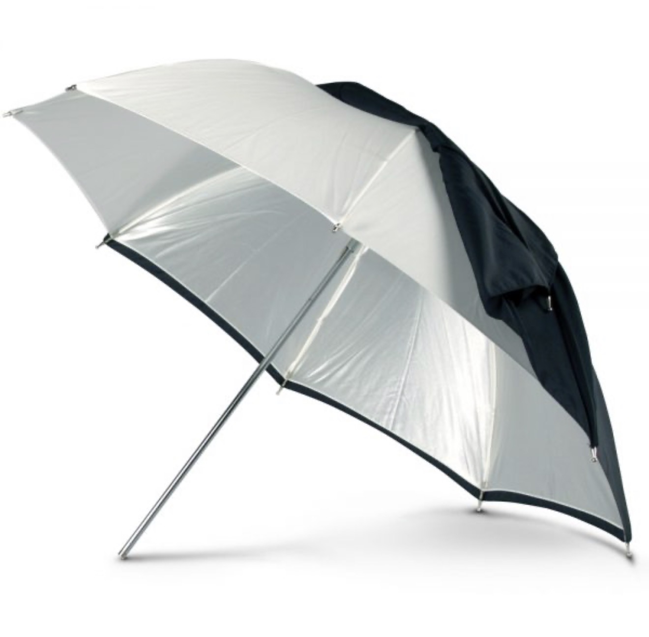 Photoflex white satin convertible umbrella 60” 
