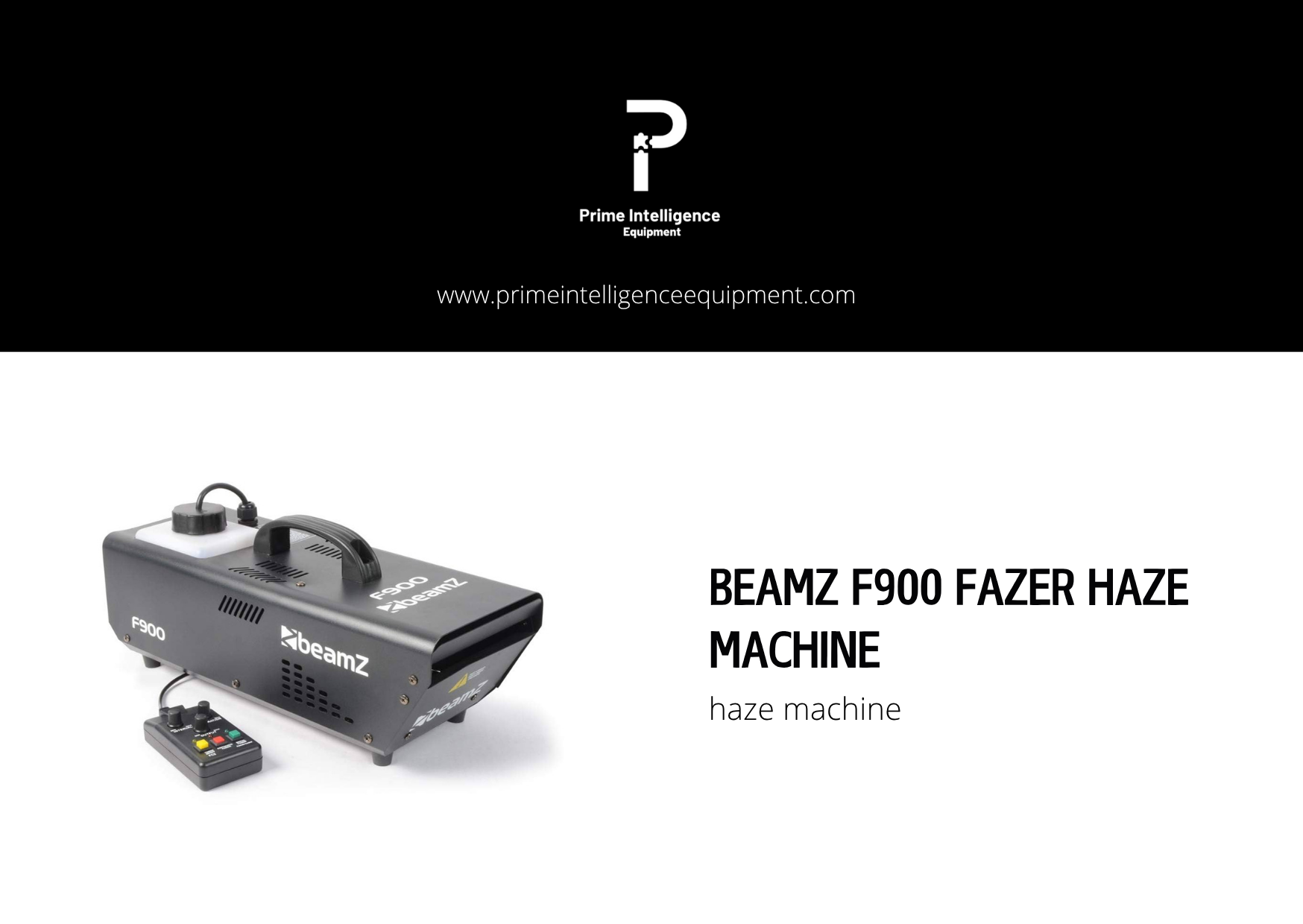 Beamz f900 fazer haze machine