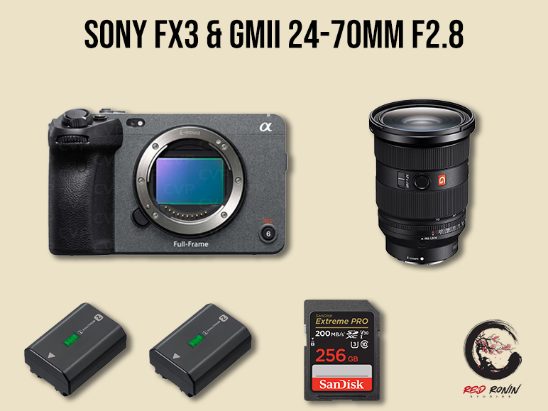 Sony fx3 with & gmii 24-70mm f2.8