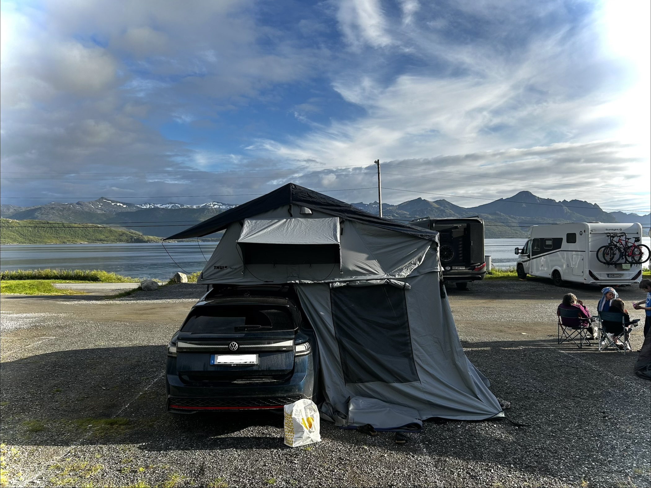 Taktält - thule tepui autana 4 med förtält