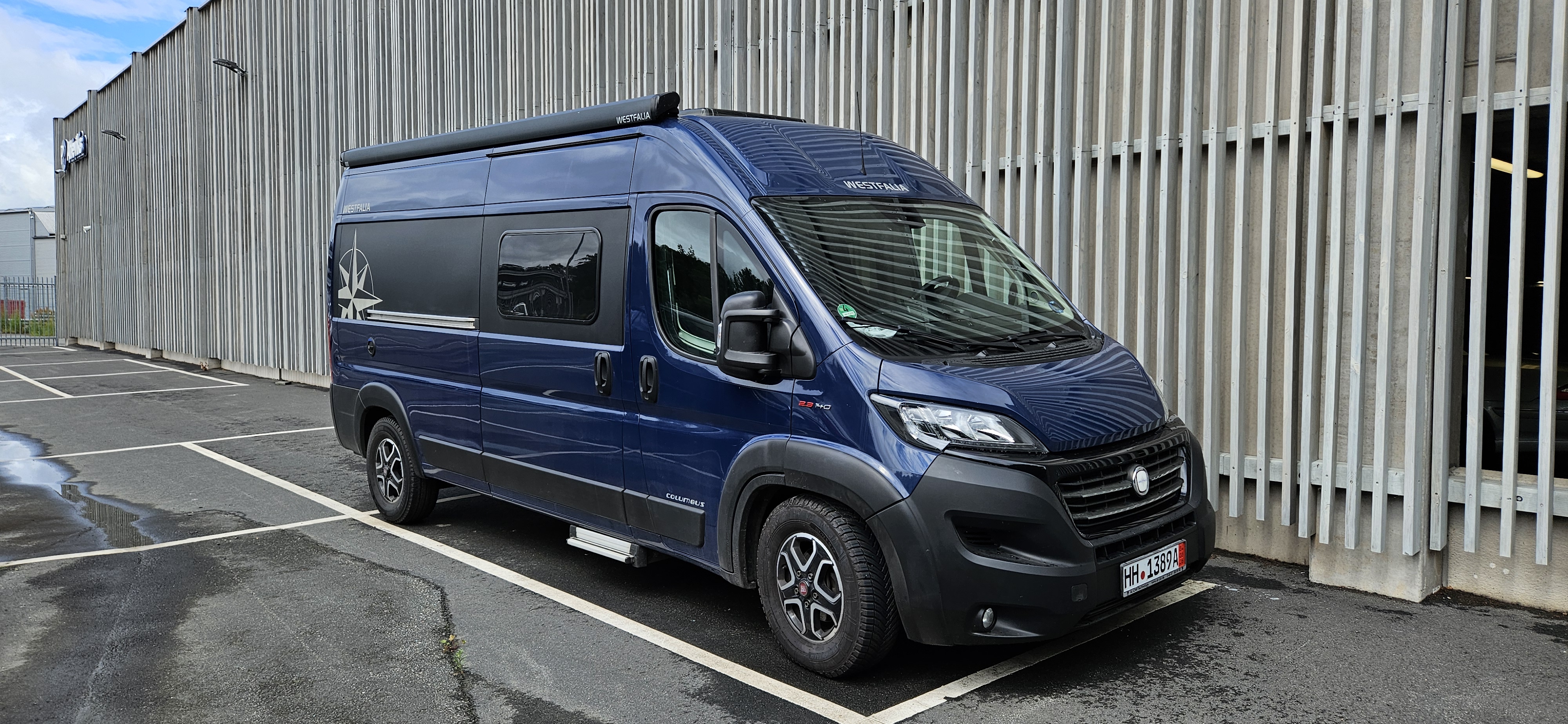 Hämta här, lämna där (i pisa 9 september). plåtis westfalia 601d