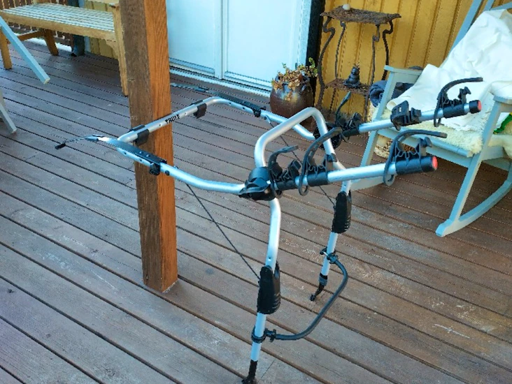 Thule clip-on för 3 cyklar