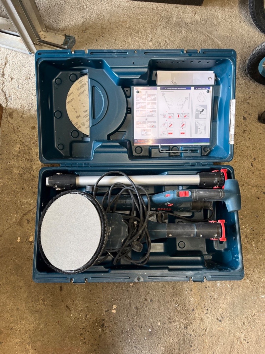 Bosch gtr 55-225  gipsplatesliper giraff