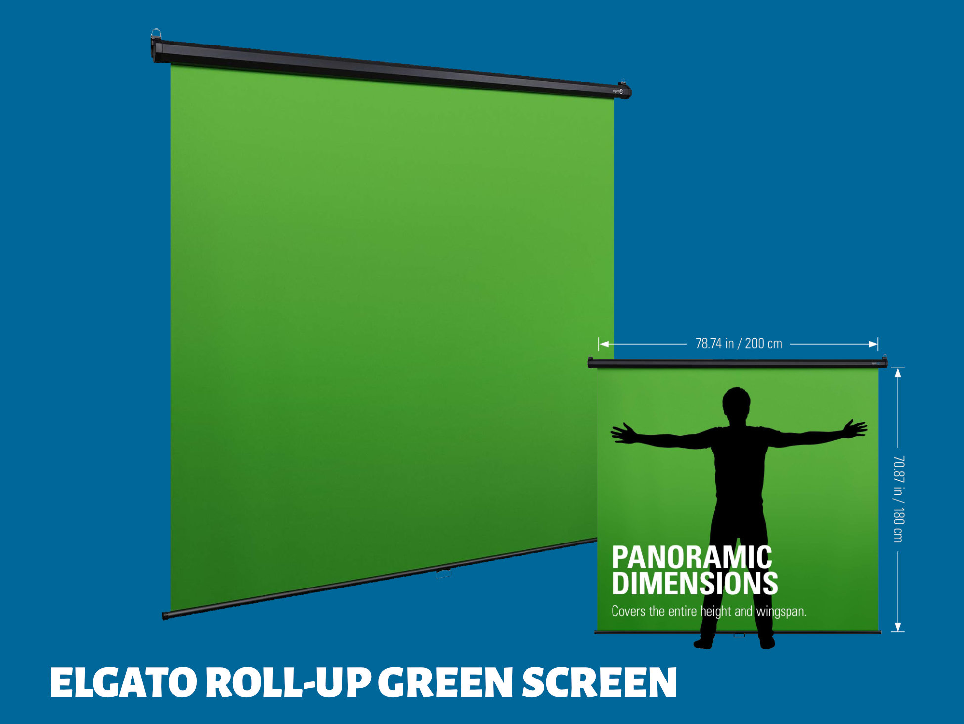 Elgato retractable green screen