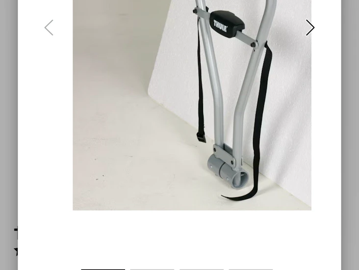 Thule sykkelstativ til hengerfeste