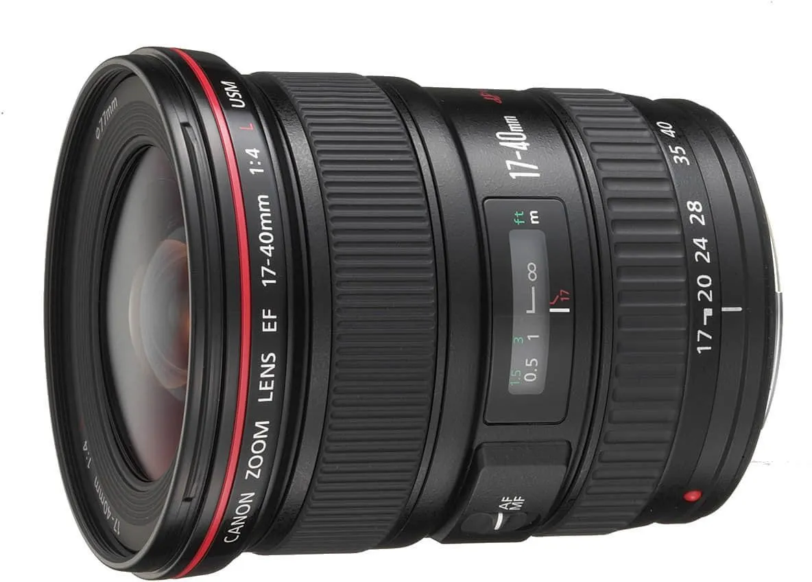 Canon 17 - 40mm lens 