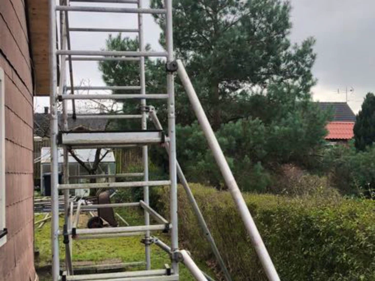 Aluminiumställning 4,5m