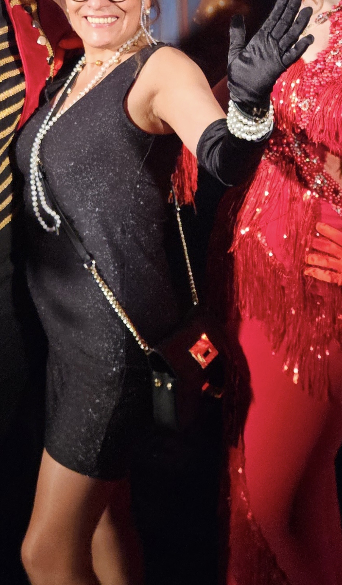 Maskeraddräkt för vuxna -svart  