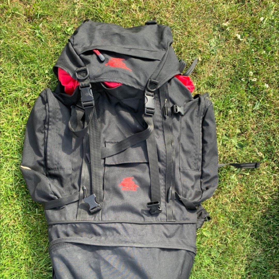 Ryggsäck 60l - lätt att bära