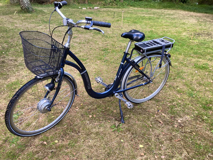 Elcykel damcykel räckvidd ca 3mil