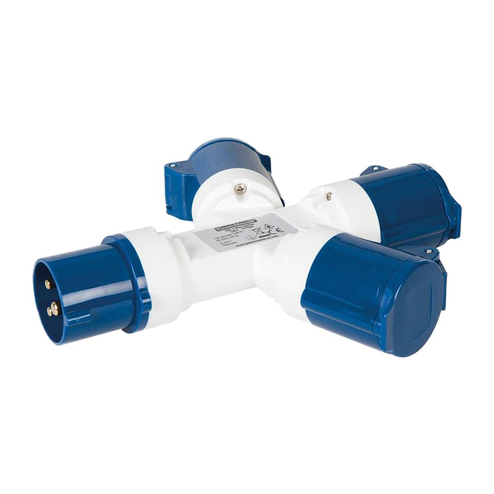 16a 3-gang splitter 230v