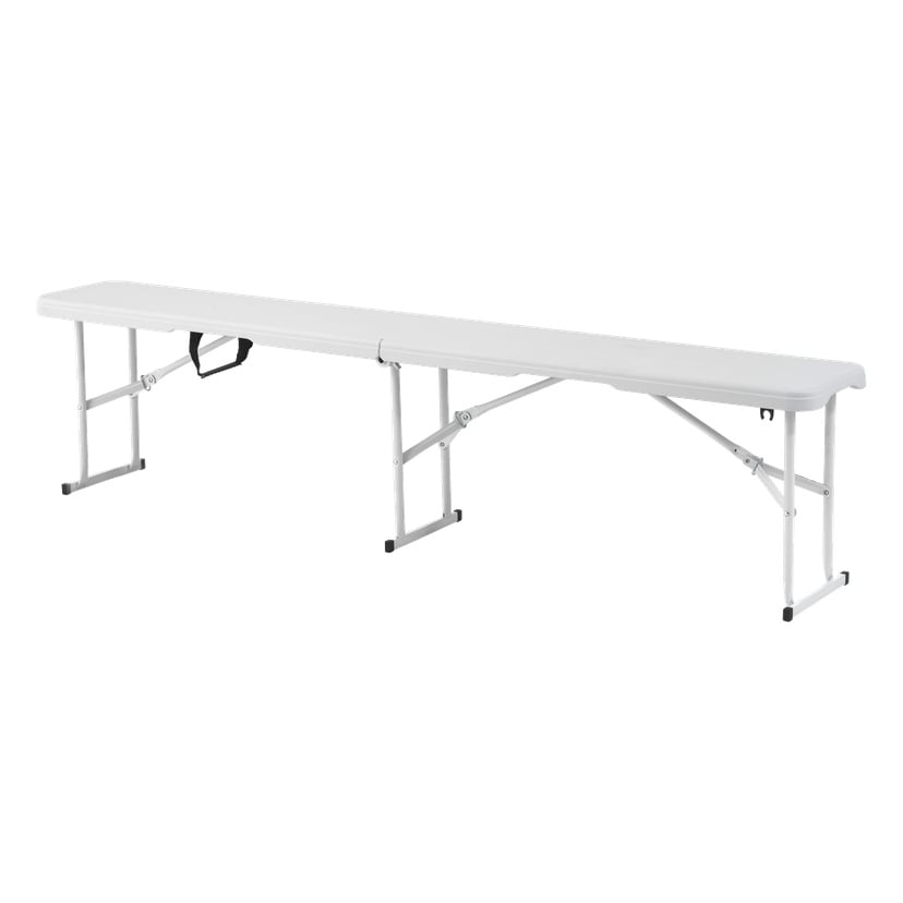 Set med ihopfällbart bord x 3 - ihopfällbart barbord x 2 - ihopfällbart bänk x 4 
