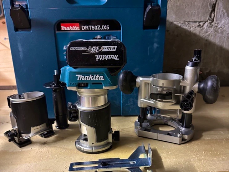 Makita multifräs drt50zjx5 batteridriven