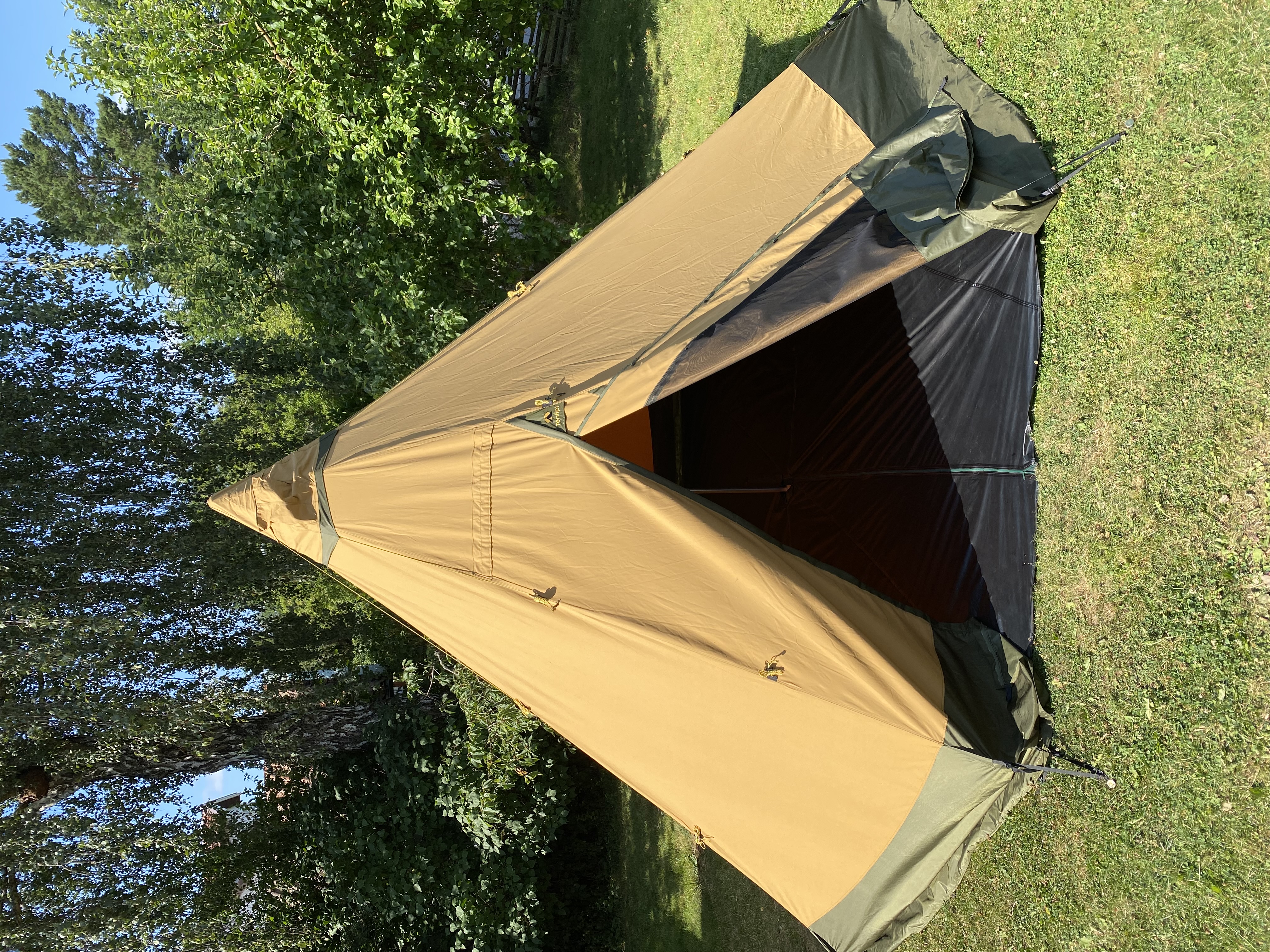 Tentipi safir 9 cp – komplett premiumkit med golv, led-belysning och tillvalskamin