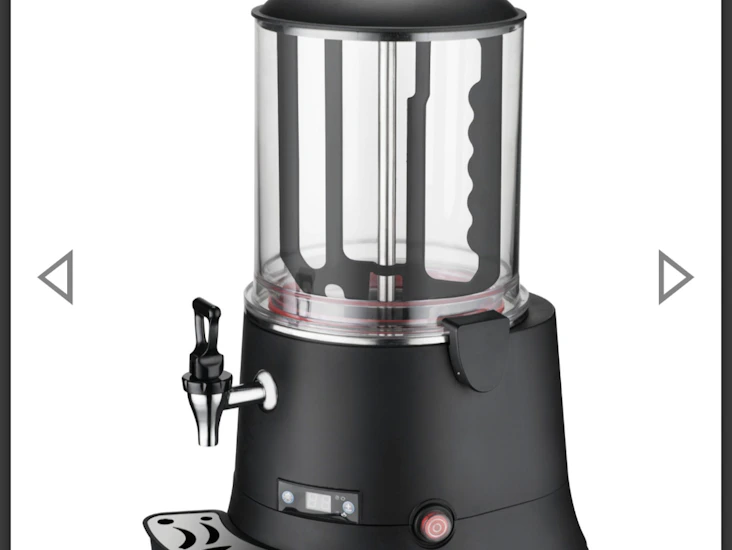 Hot chocolate dispenser