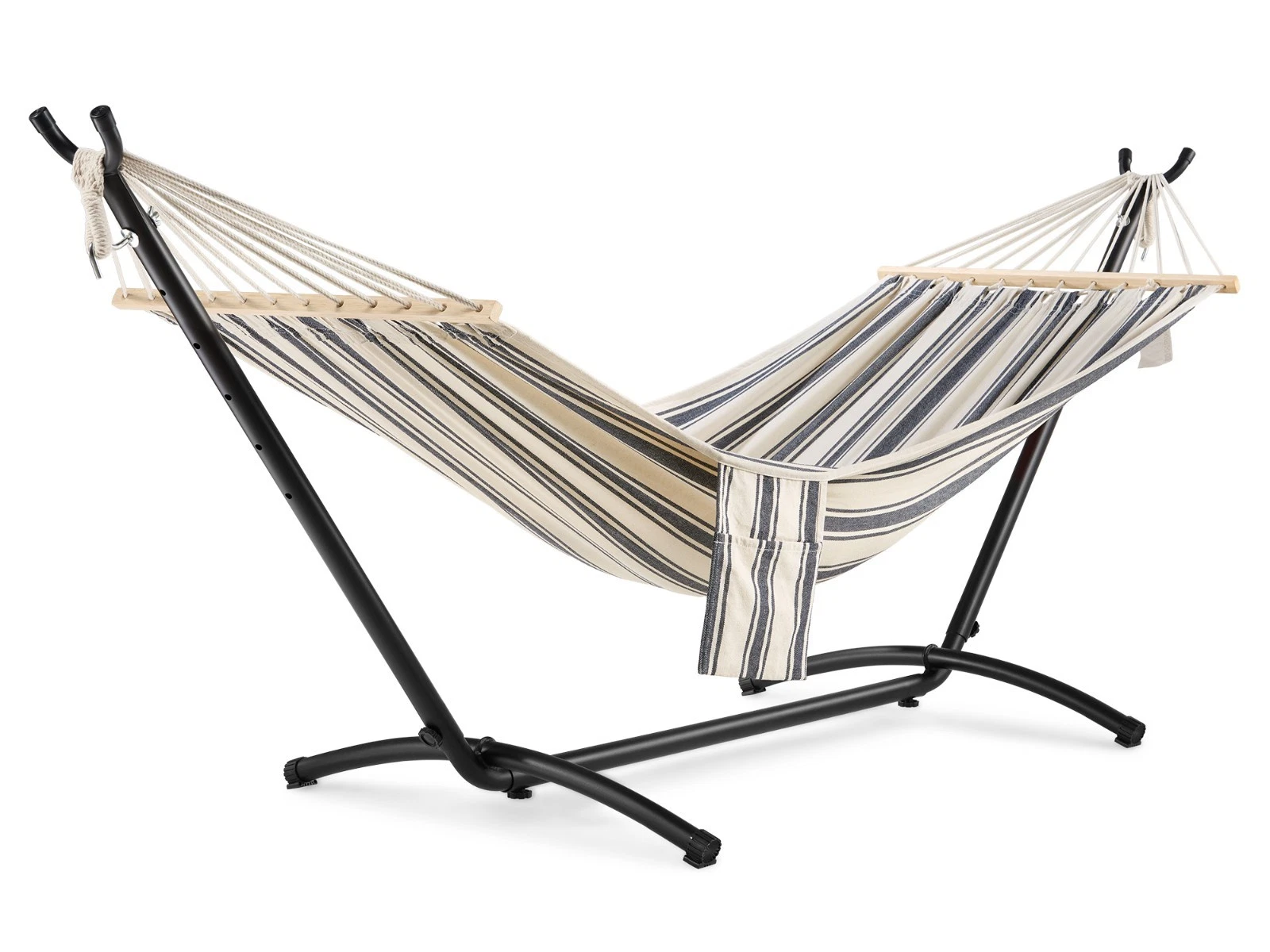 Portable hammock free standing garden camping beach 