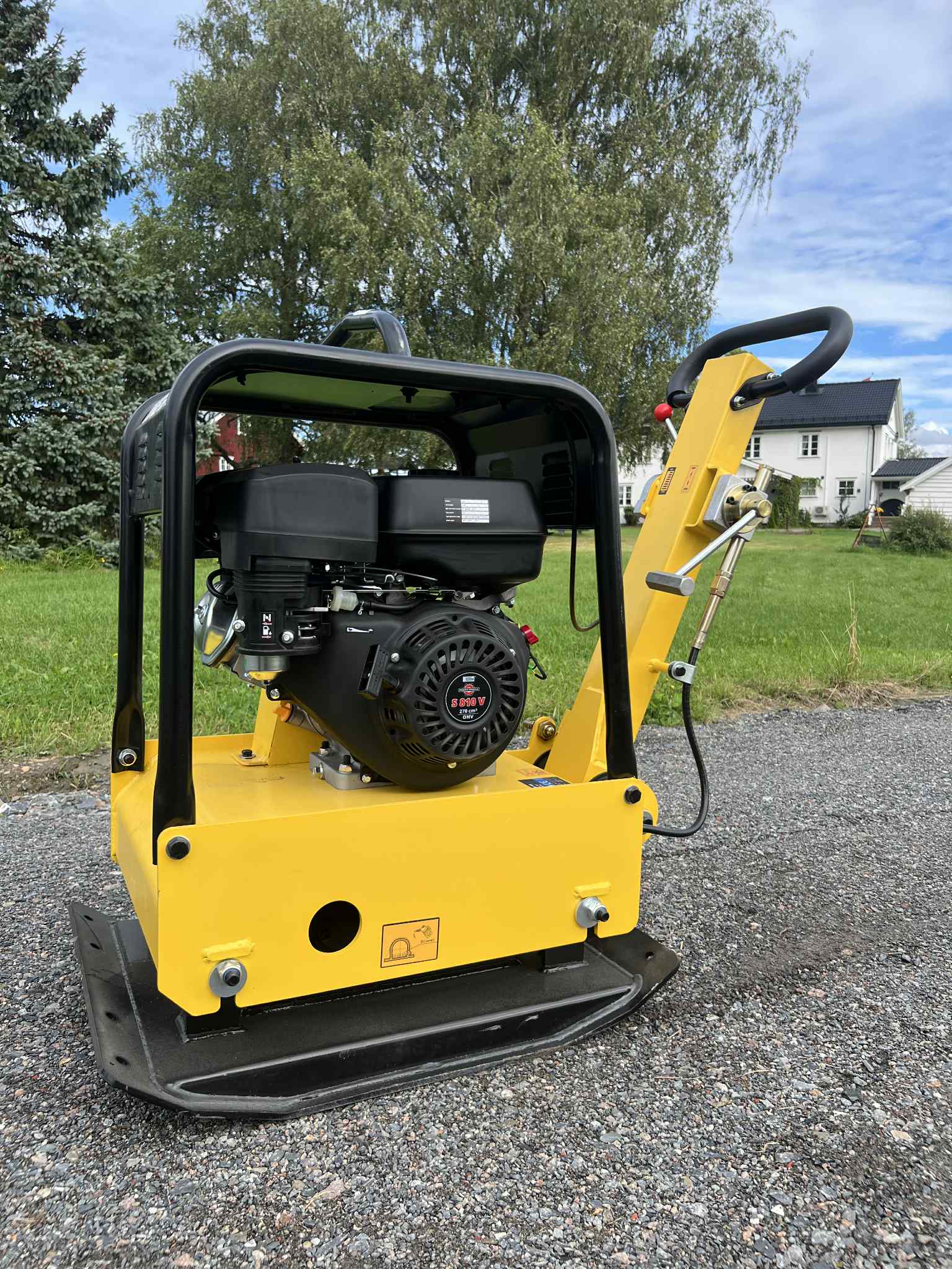 Hoppetusse / platevibrator 160 kg