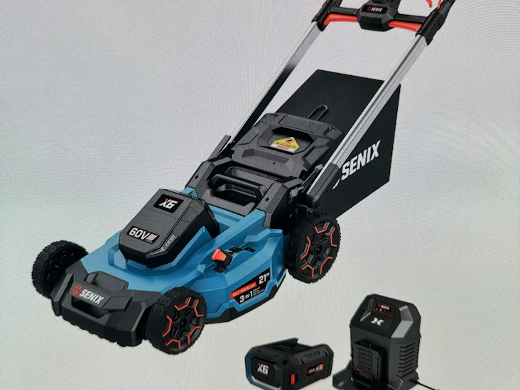 60 volt 21” cordless brushless self propelled mower