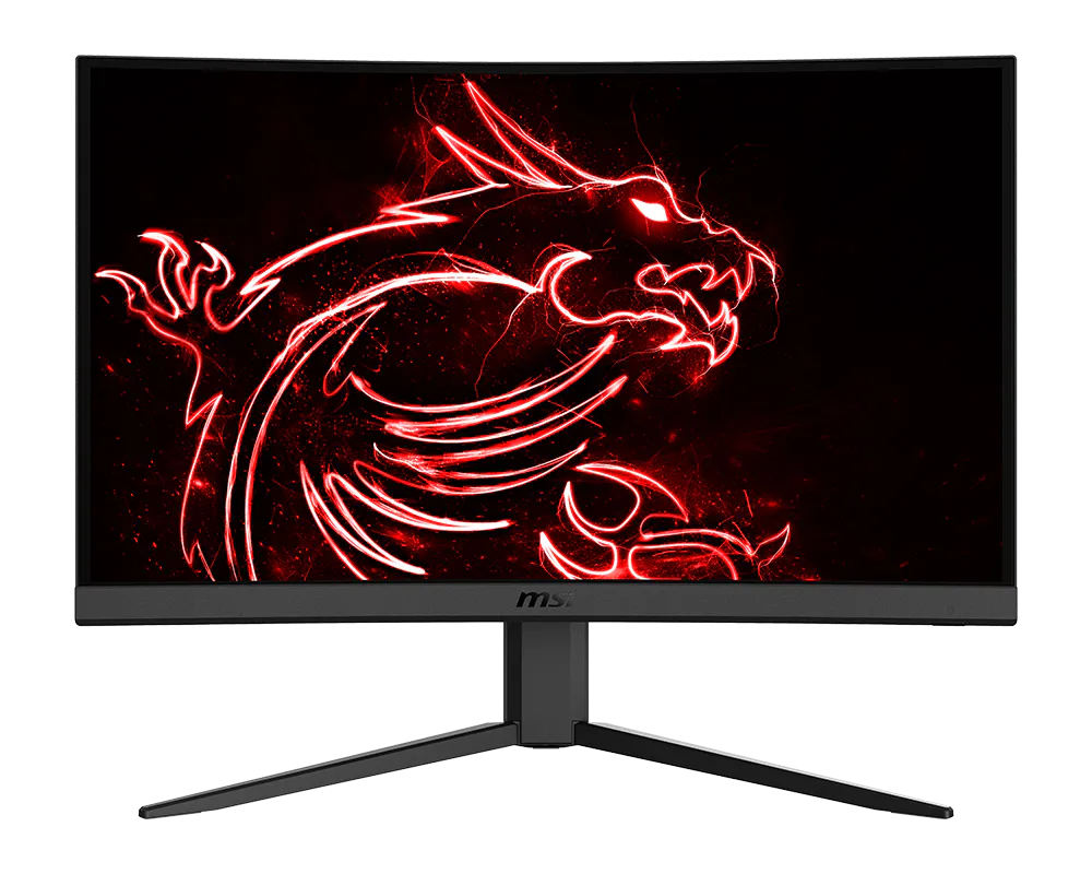 Msi 24" curved gaming monitor 1080p 144hz g24c4