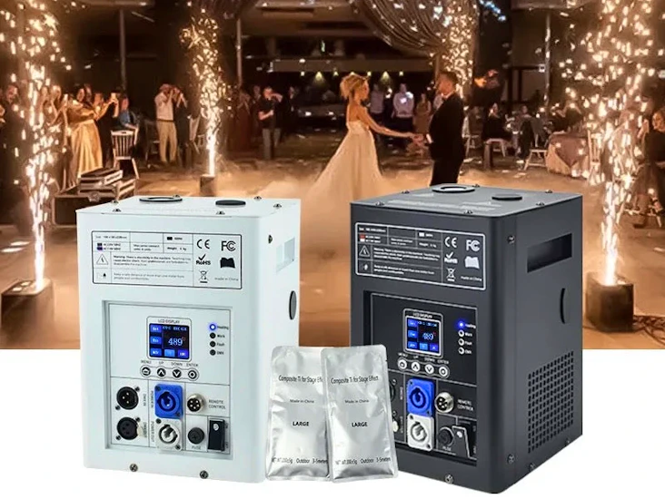 Cold sparks machines