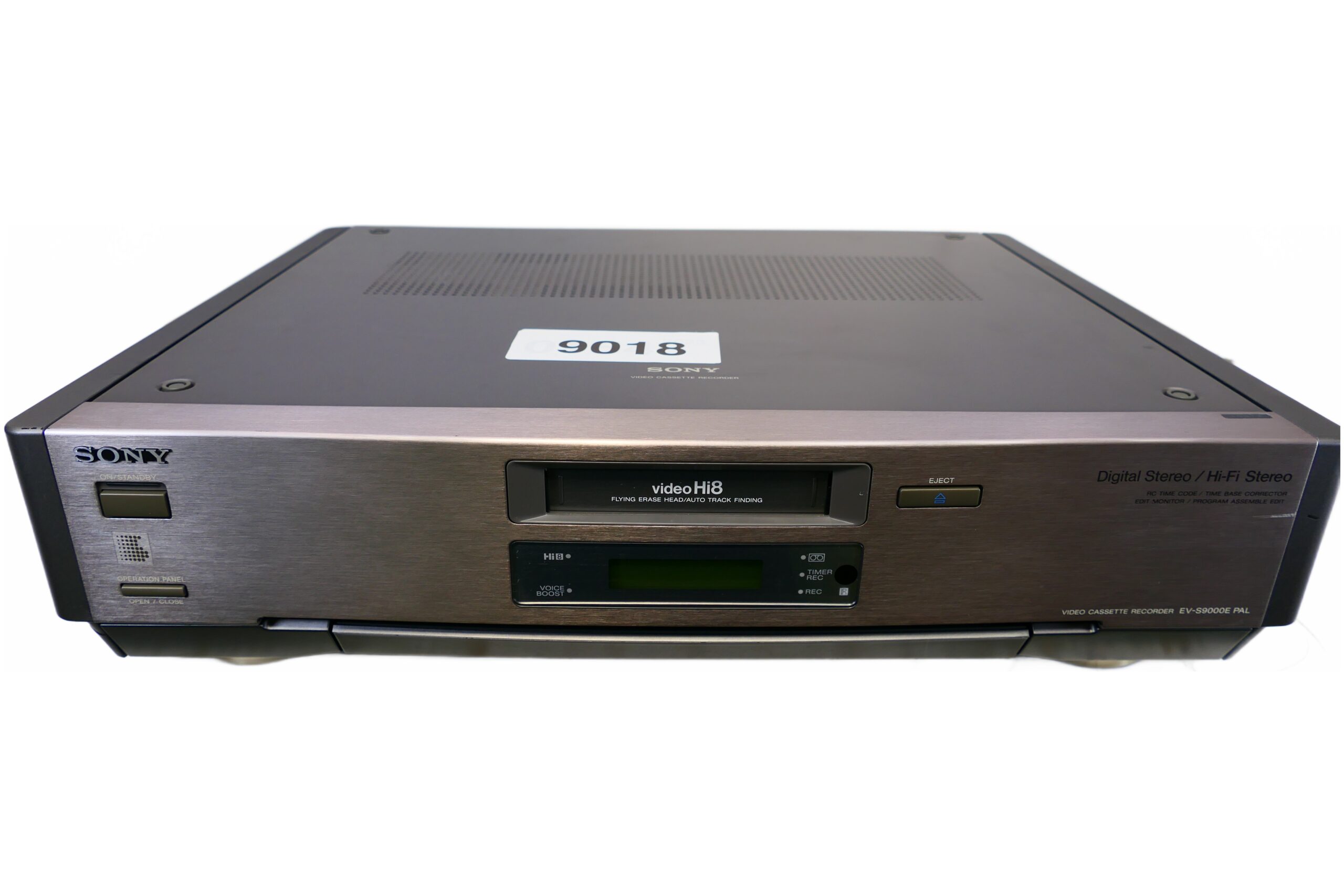 Sony ev-s9000e hi8/video8 avspiller/redigeringsstasjon