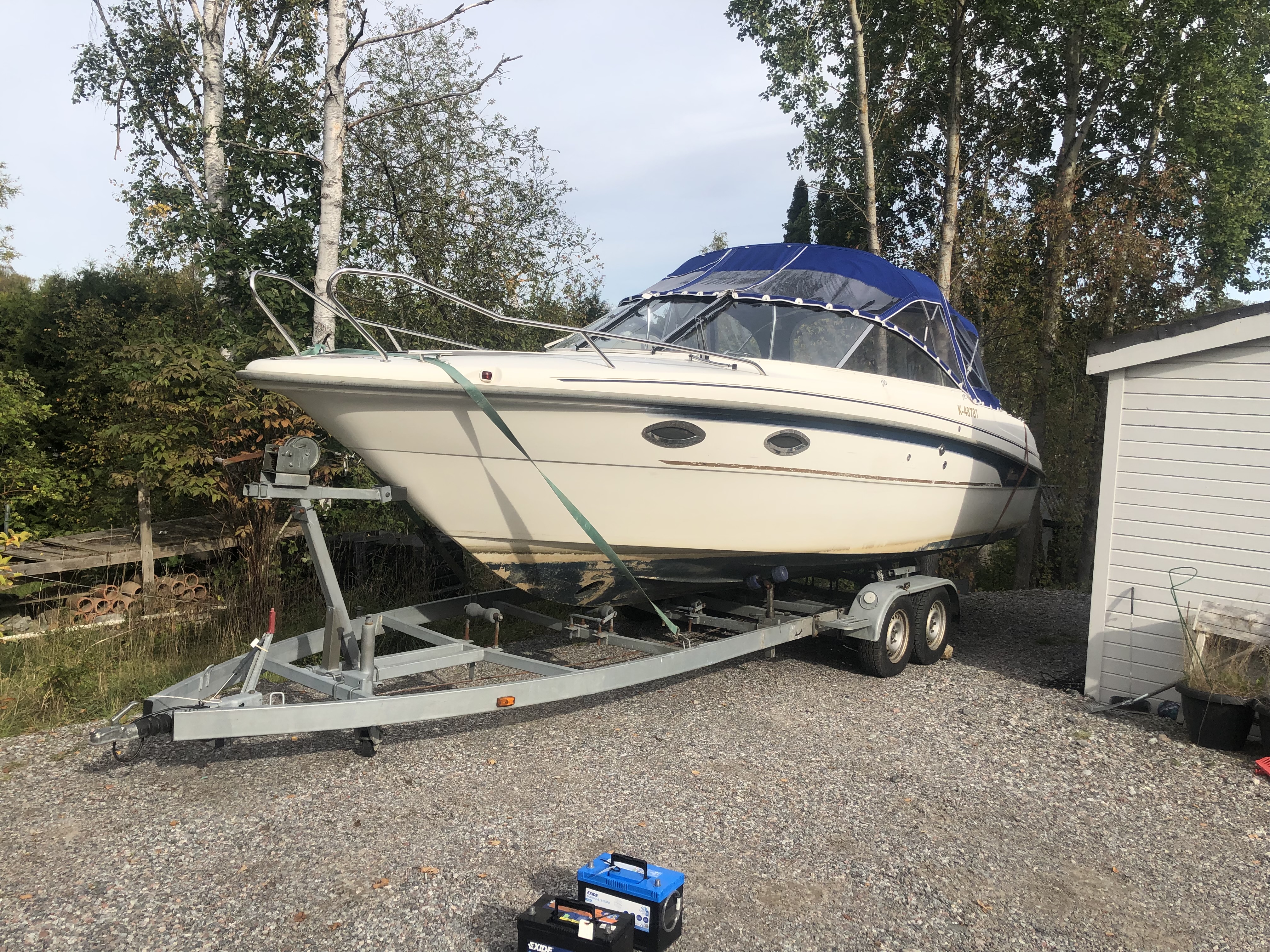 30 vagn för 3 ton båt