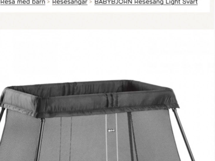 Resesängar babybjörn